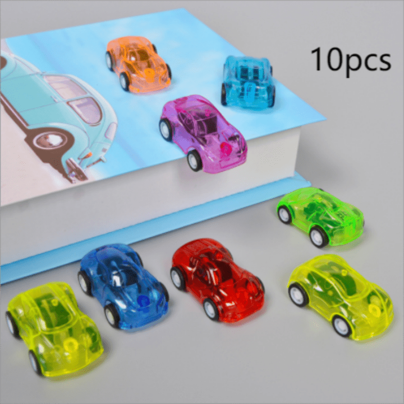 10pcs Pull Back Race Cars for Kids Party Favors & Prizes