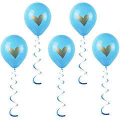 6pcs Colorful Party Hanging Swirls for Ceiling Sparkle