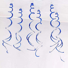 6pcs Colorful Party Hanging Swirls for Ceiling Sparkle