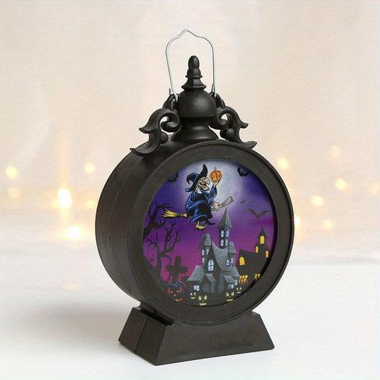 Vintage Halloween Candle Lantern Decorative Lights LED Small Candle Lanterns