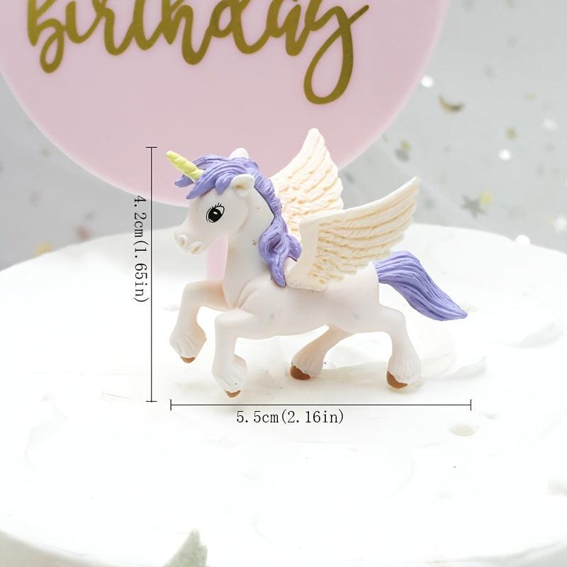 Unicorn Cake Ornament For Birthday Party