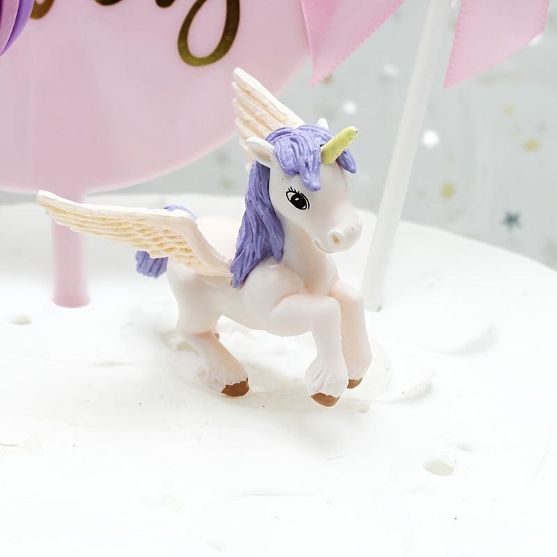 Unicorn Cake Ornament For Birthday Party