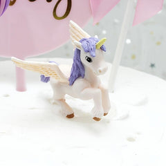 Unicorn Cake Ornament For Birthday Party