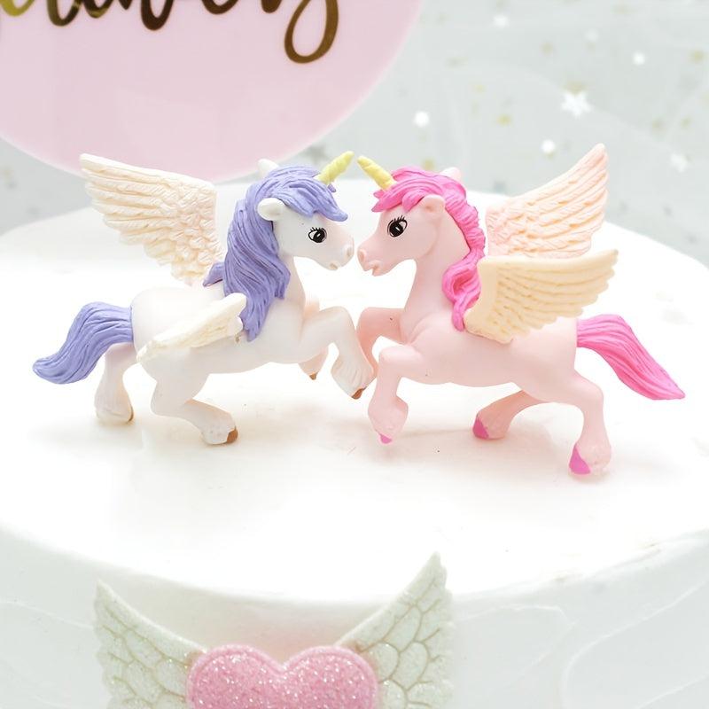 Unicorn Cake Ornament For Birthday Party