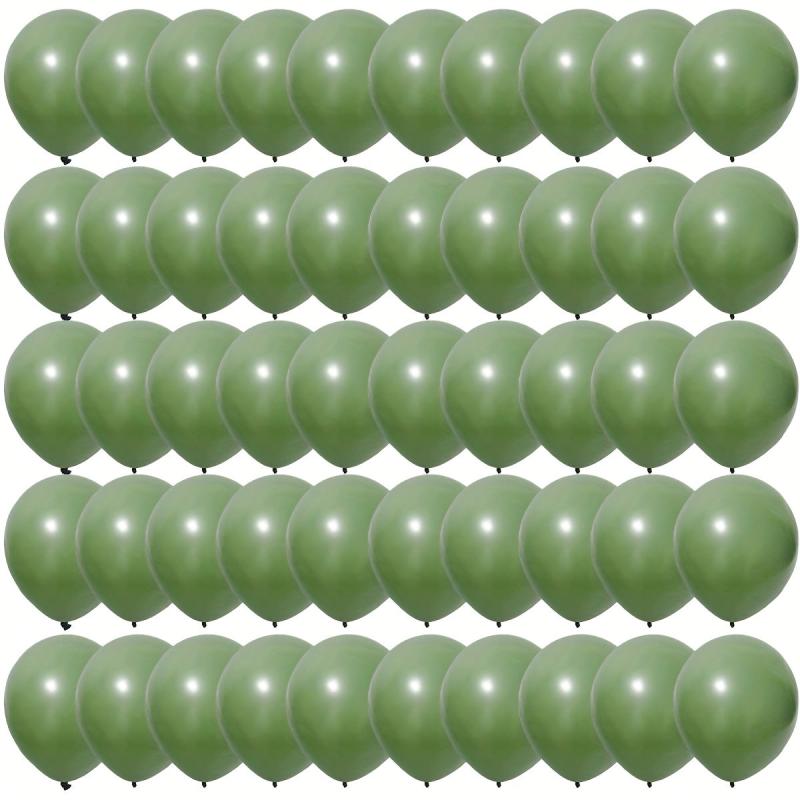 50pcs Retro Green Balloons Garland Arch Kit - Green Theme Party Decorations
