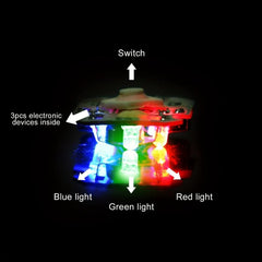 LED Light Up Fidget Spinner Bracelets Party Favors For Kids