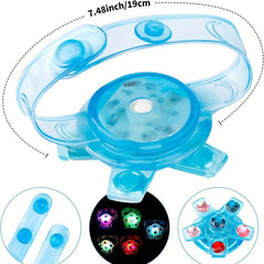 LED Light Up Fidget Spinner Bracelets Party Favors For Kids