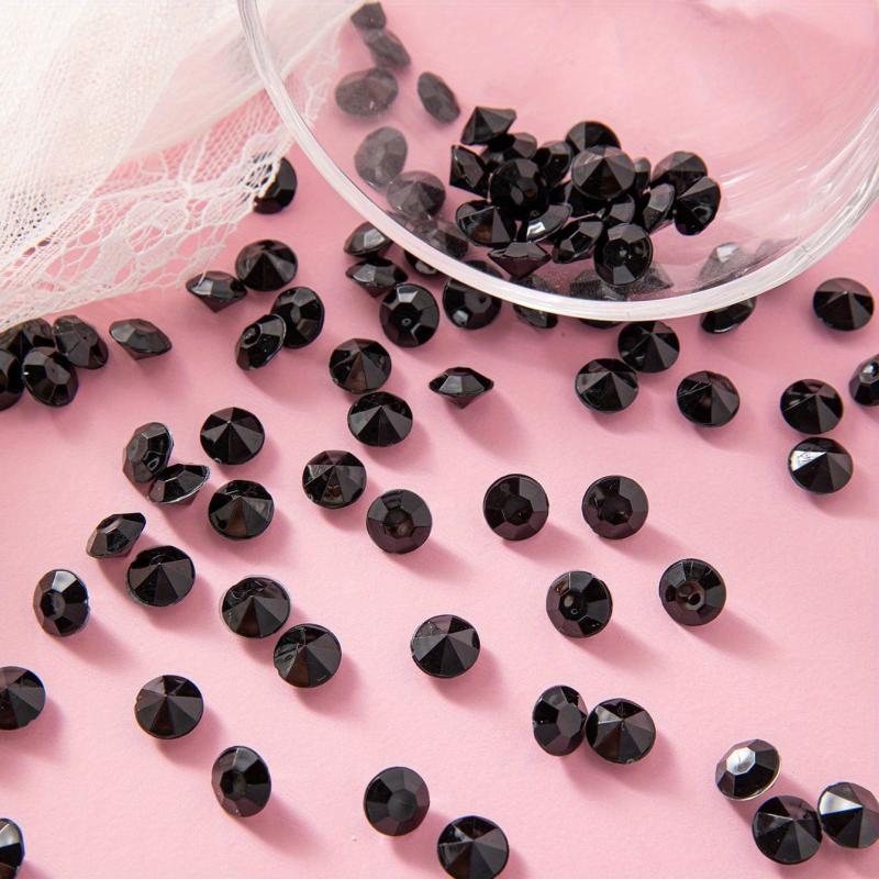150pcs 10mm Acrylic Filling Artificial Diamond Jewelry Decoration