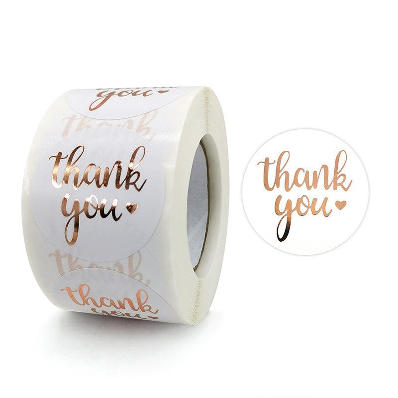 Thank You Stickers for Small Business - 1 Roll