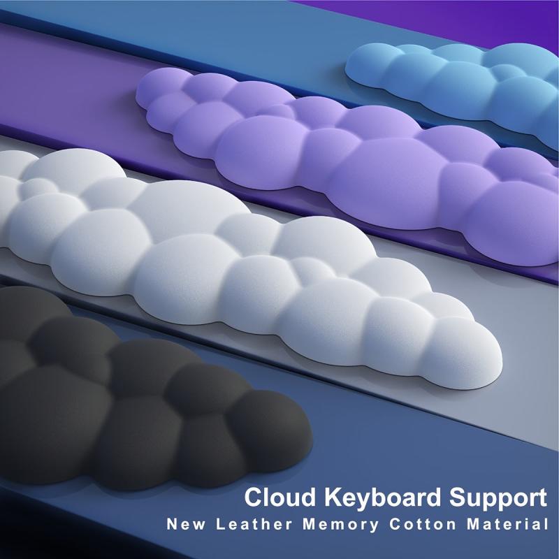 Cloud Keyboard Wrist Rest Memory Foam Breathable PU Material