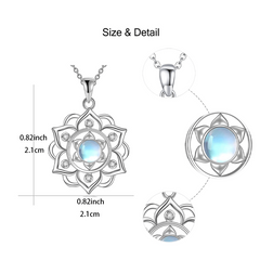 Lotus Necklace For Women And Girls Birthday Christmas Gift