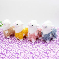 Alpaca Charms Lamb Doll Key Ring Pendants