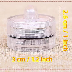 Submersible LED Lights Waterproof Tea Lights Submersible Pool Lights