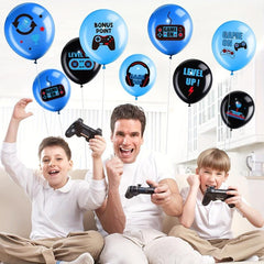 18pcs Video Game Party Balloons Set Game Birthday Party Decorations