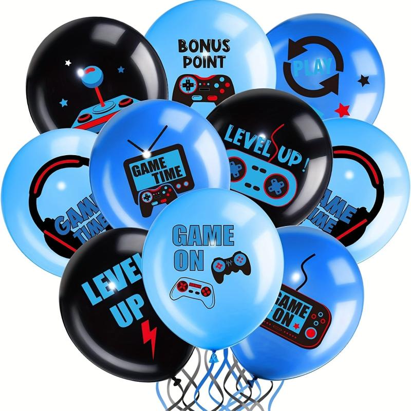 18pcs Video Game Party Balloons Set Game Birthday Party Decorations