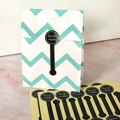 100pcs Lollipop Shape Sealing Stickers for Scrapbooking Baking Gift Wrapping