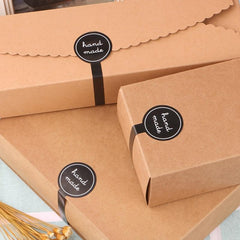 100pcs Lollipop Shape Sealing Stickers for Scrapbooking Baking Gift Wrapping
