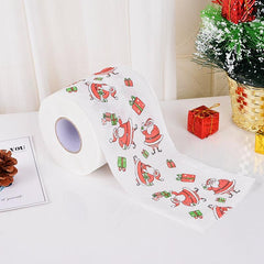 Funny Christmas Pattern Soft Toilet Paper Roll