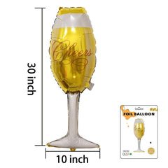1pc Foil Mylar Party Balloon Wedding Bridal Shower Graduation Decoration