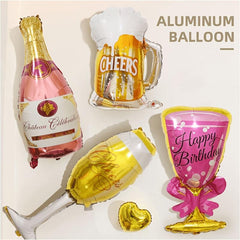 1pc Foil Mylar Party Balloon Wedding Bridal Shower Graduation Decoration