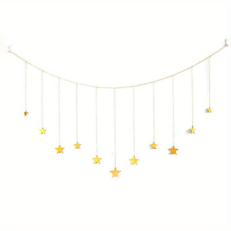 Moon Phase Wall Hanging Boho Decor Garland Moons Hanging Art