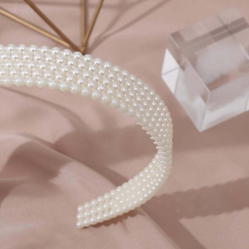 Pearl Hair Hoop Casual Headwear Bridal Decoration Hair Accessories