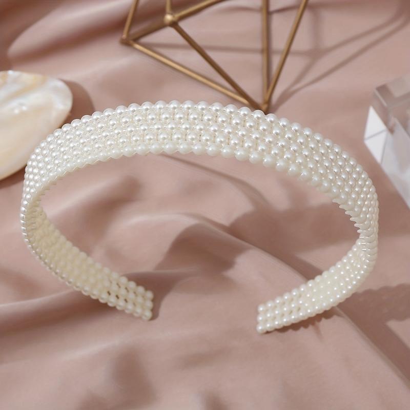 Pearl Hair Hoop Casual Headwear Bridal Decoration Hair Accessories