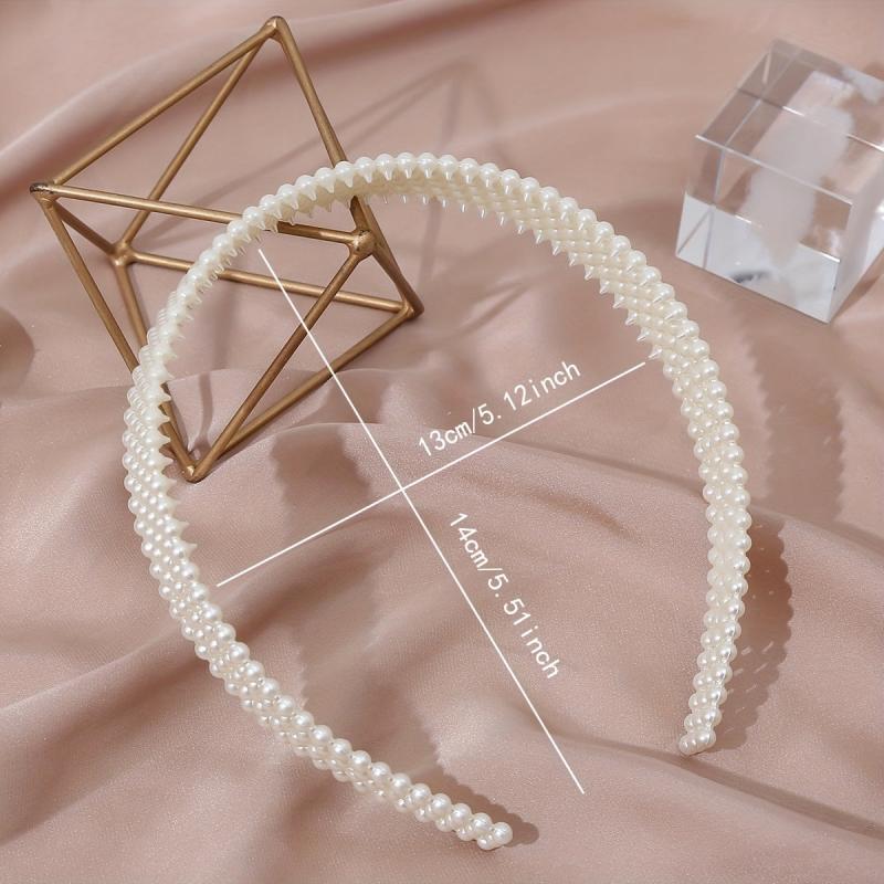 Pearl Hair Hoop Casual Headwear Bridal Decoration Hair Accessories