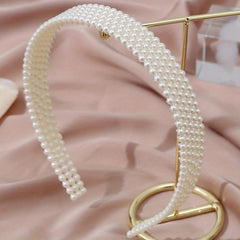 Pearl Hair Hoop Casual Headwear Bridal Decoration Hair Accessories
