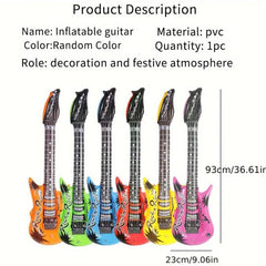 Rock Star Inflatable Guitar for Party Accessories