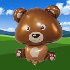 34-Inch Bear Forest Theme Party Decoration Balloon