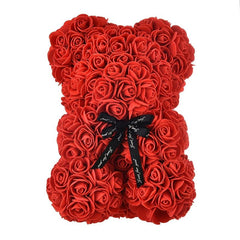 Rose Teddy Bear Gift for Her - Perfect Romantic Gift for Girlfriend, Wife