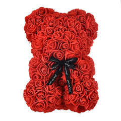 Rose Teddy Bear Gift for Her - Perfect Romantic Gift for Girlfriend, Wife