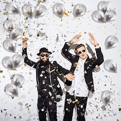 20pcs Silvery Metallic Balloons for Party Decorations
