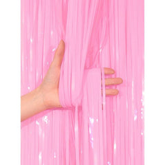 Macaroon Powder Trimmed Curtain Door Rain Curtain Decoration