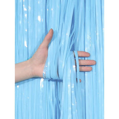 Macaroon Powder Trimmed Curtain Door Rain Curtain Decoration