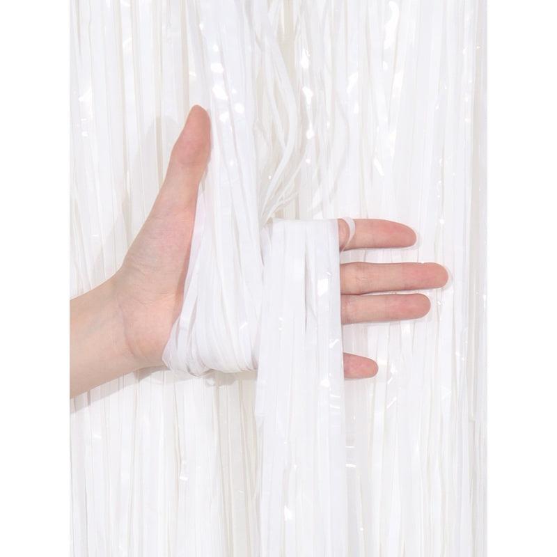 Macaroon Powder Trimmed Curtain Door Rain Curtain Decoration