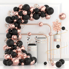 100pcs Rose Balloon Garland Set for Wedding Birthday Graduation
