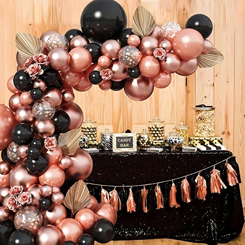 100pcs Rose Balloon Garland Set for Wedding Birthday Graduation