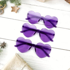 Heart Shaped Candy Sunglasses for Party Decor