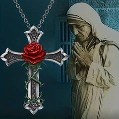 Rose Pendant Ladies Banquet Jewelry Anniversary Gift