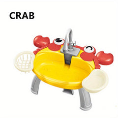 Interactive Play Sink & Dishwasher with Running Water