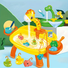 Interactive Play Sink & Dishwasher with Running Water