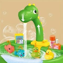 Interactive Play Sink & Dishwasher with Running Water