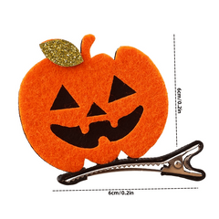 Halloween Kids Party Headwear Pumpkin Witch Ghost Hairpin