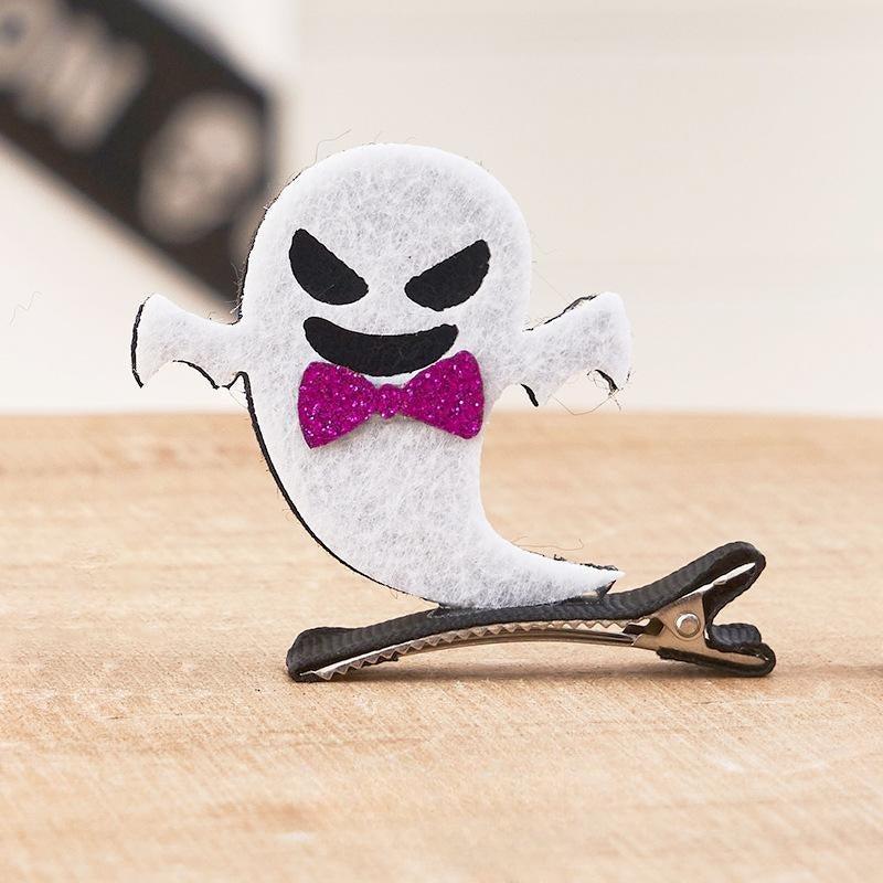 Halloween Kids Party Headwear Pumpkin Witch Ghost Hairpin