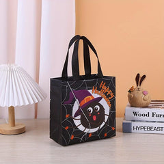 1pc Reusable Halloween Tote Bag - Non Woven Halloween Bags
