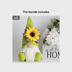 Faceless Doll Sunflower Bee Doll Ornament for Kids
