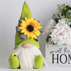 Faceless Doll Sunflower Bee Doll Ornament for Kids