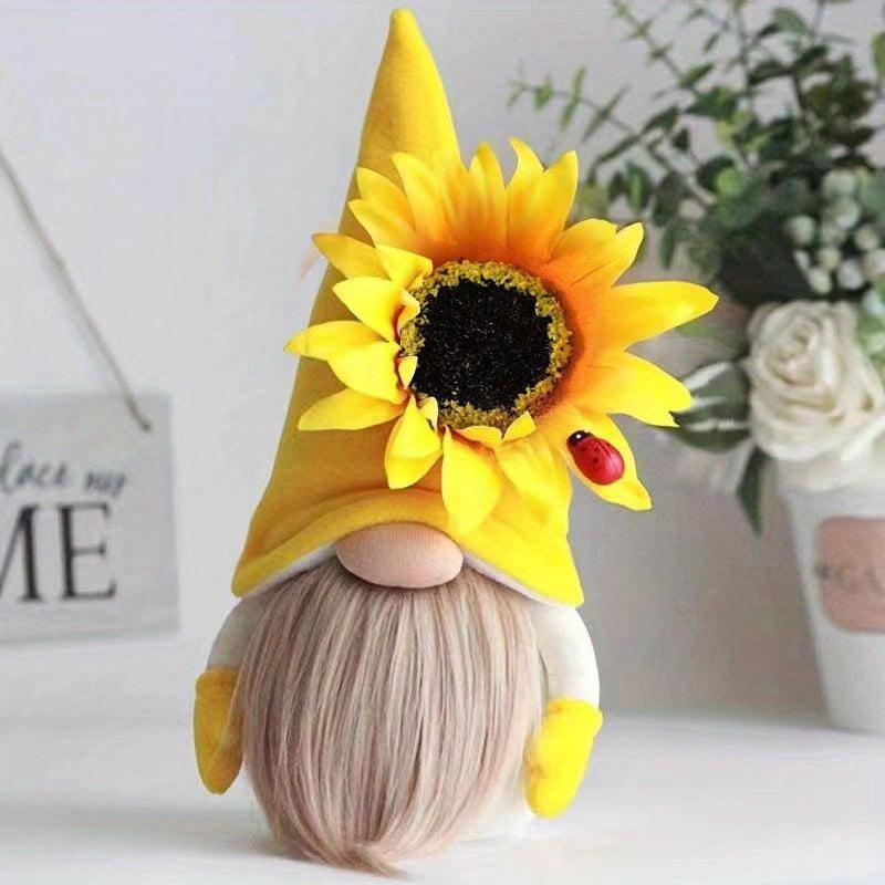 Faceless Doll Sunflower Bee Doll Ornament for Kids